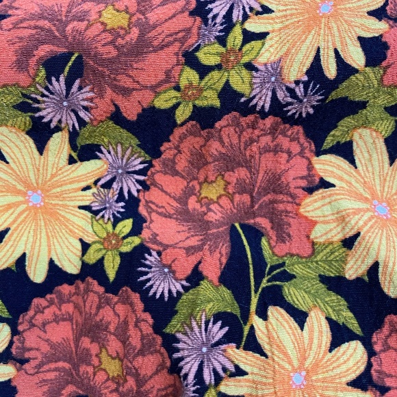 Topshop womens floral dress sleeved high low size4 - Picture 5 of 6